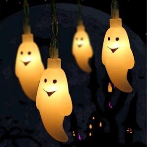 Ghost 👻 Halloween String Lights
